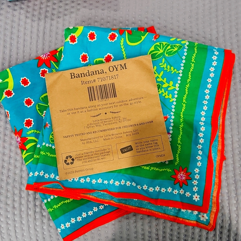 Girl Scout Axolotl Bandana 2024